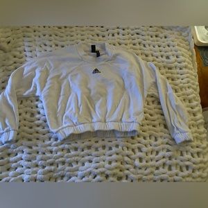 White adidas sweater